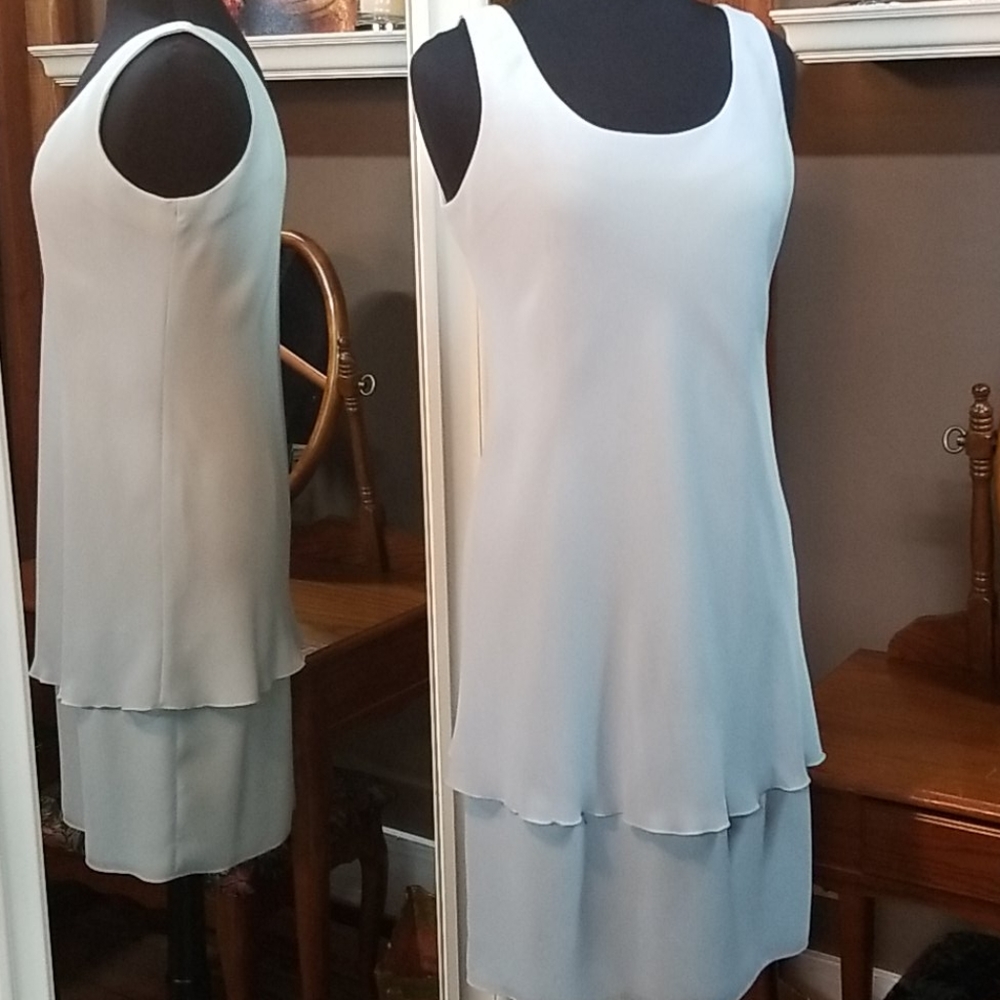 Patra light blue midi dress size 10